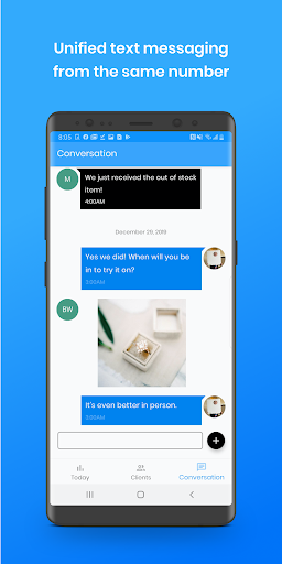 Clientbook Screen 2
