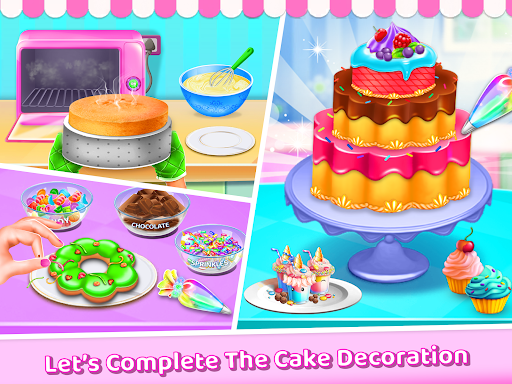 Cake Maker: Donut Cooking Game Screen 3