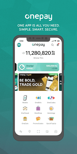 Android application Onepay - Is all you need screenshot