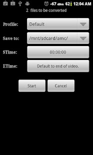 Video Converter Android Screenshot