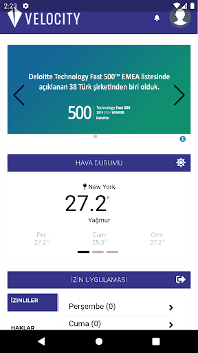 Android application Velocity screenshort