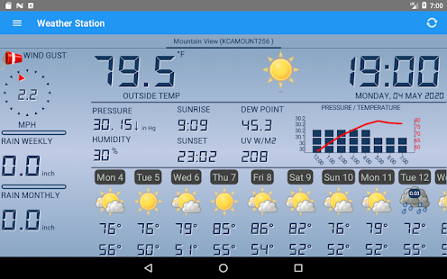 Weather Station Screenshot