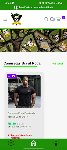 Android application @brasil_roda screenshort