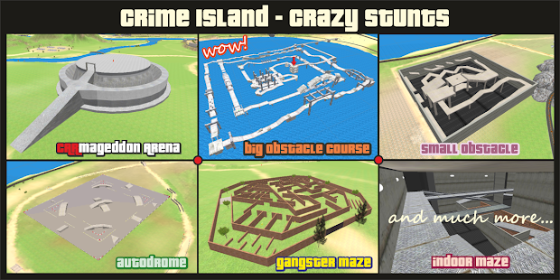 Crime Island - Crazy Stunts Screenshot