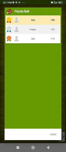 Android application Puzzle games screenshort
