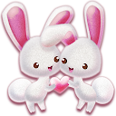 Love Rabbit Theme - Kawaii Cute Bunny Comic Theme