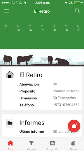 Control Ganadero Screen 2