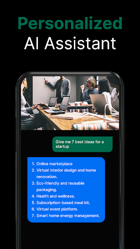 AI Chat: Chat Bot Screen 3