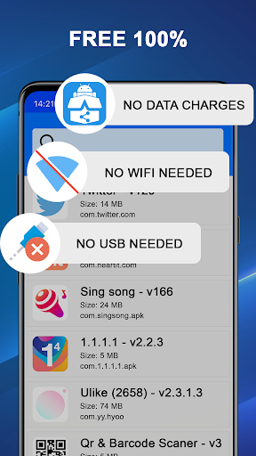 APK Share Easily to Backup
