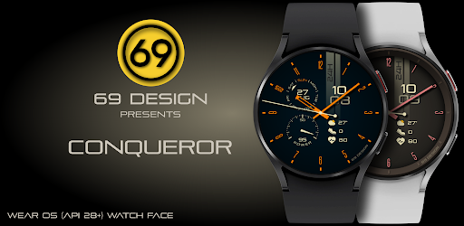 Android application [69D] Conqueror watchface screenshort