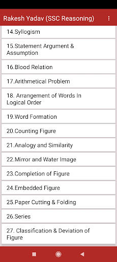Rakesh yadav (SSC Reasoning) Screen 2
