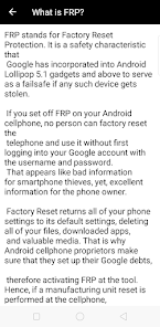 Captura 2 Any Mobile FRP bypass Guide android