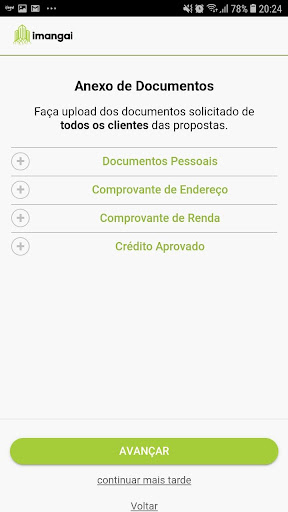 Imangai App Screen 2