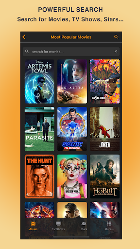 Android application Movielab screenshort
