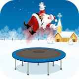 Trampoline Santa Flip & Jump icon