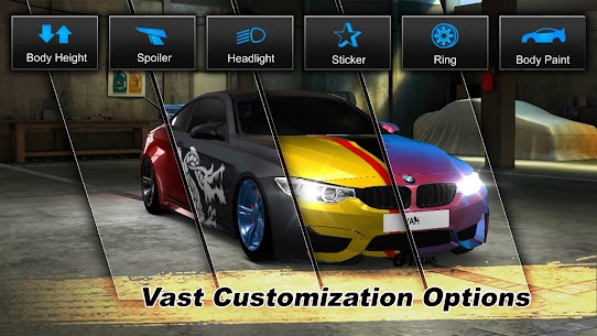 GT CL Drag Racing CSR Car Game v1.14.18 Mod Apk (Menu/Money God Mod) Free For Android 2