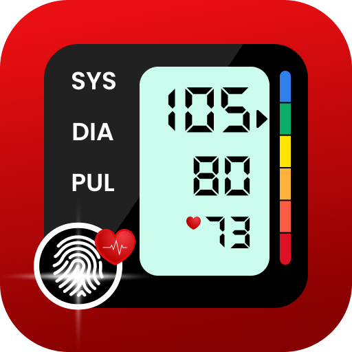 Blood pressure - Blood Sugar  Icon
