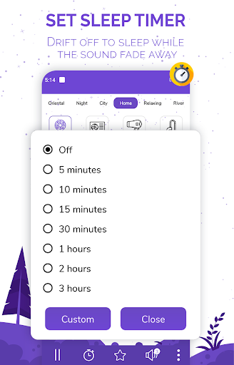 Screenshot of Sleep Sounds - White Noise