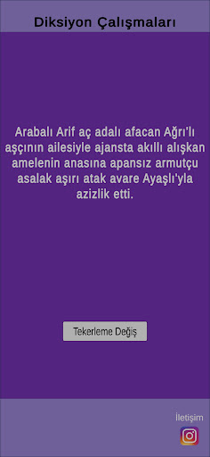 Diksiyon Çalışmaları Screen 3