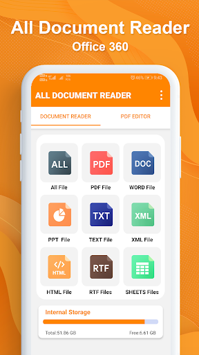 Android application All Document reader office 360 screenshort