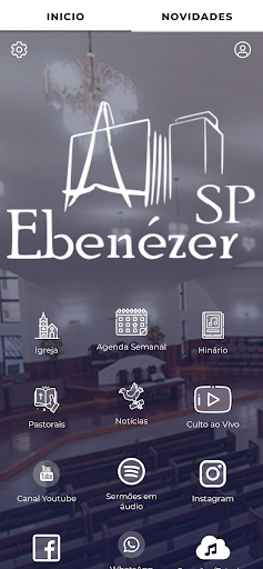 Android application Presbiteriana Ebenézer de SP screenshort