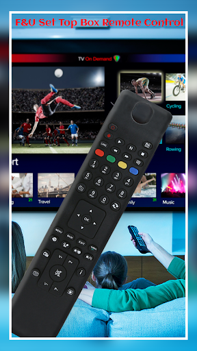 Set Top Box Remote For F & U Screen 3