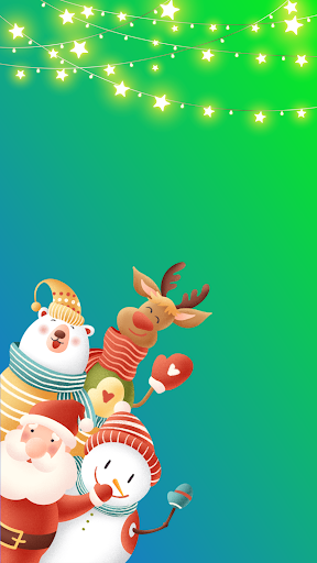 Android application Christmas Wallpaper Maker screenshort