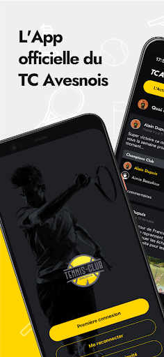 Android application TC Avesnois screenshort