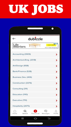 Android application UK London Job for Indians 2022 screenshort