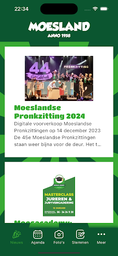 Android application Moesland screenshort