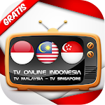 Cover Image of Télécharger TV Indonesia Online - TV Malaysia TV Singapore 2.0 APK
