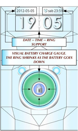 Hi-Tech Go Locker Theme Screen 2