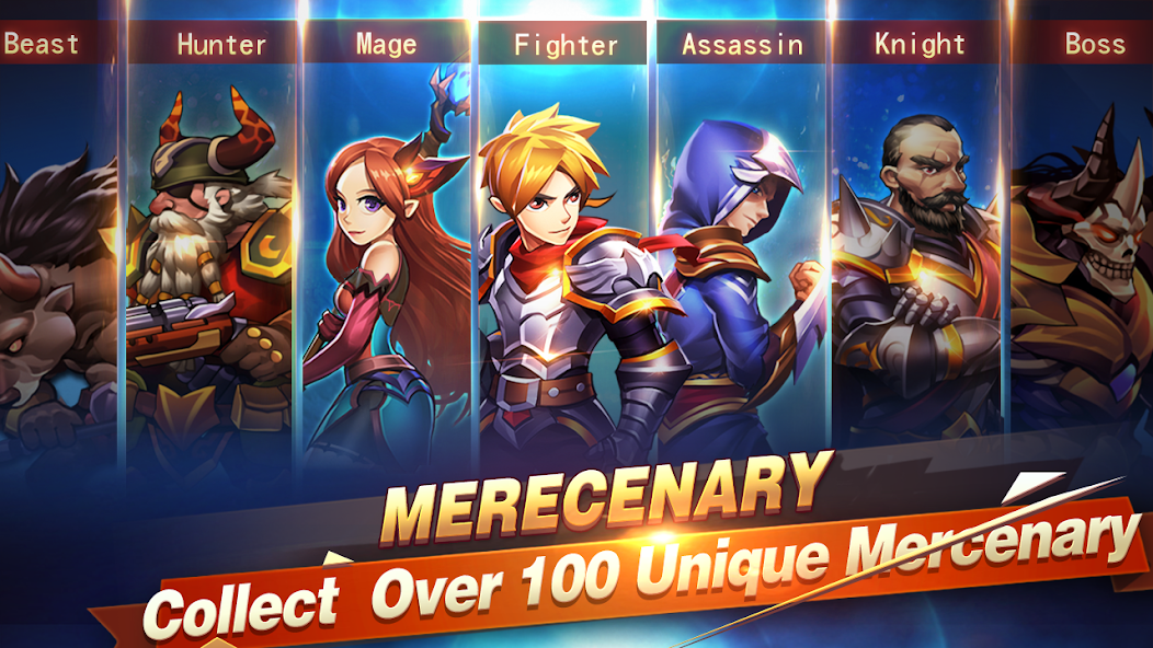 Brave Fighter2: Frontier 1.4.3 APK + Mod (Unlimited money) untuk android