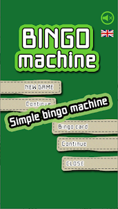 BINGO machine
