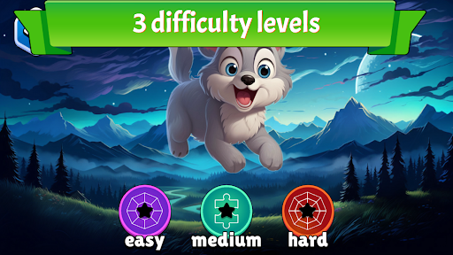 Android application Animal Puzzles for Kids screenshort