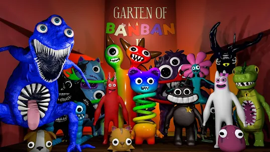 Garten of Banban Characters - Nabnab Fanart | Sticker