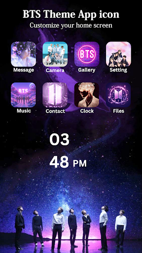 BTS Wallpaper Theme App Icons 1