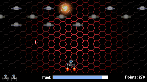 SpaceMania Screen 2