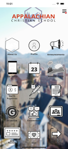 Android application Appalachian Christian School screenshort