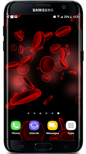 Blood Cells Particles 3D Parallax Live Wallpaper 1.0.7 APK screenshots 1