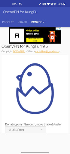 OpenVPN for KungFu@vvbird Screen 3