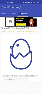 OpenVPN for KungFu@vvbird v1.9.10 APK (MOD,Premium Unlocked) Free For Android 3