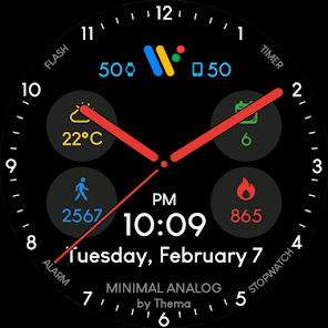 Screenshot 10 Minimal Analog Watch Face android
