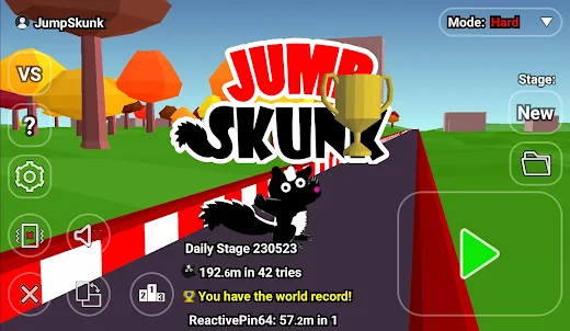 Jump Skunk - Animal Dash