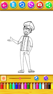 Blippi Coloring Pages games