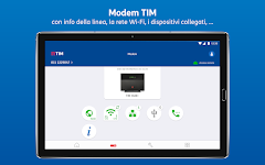 screenshot of TIM Modem