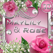 MayLily and Rose 3D Next Launcher theme