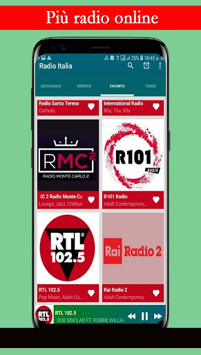 Radio Italy FM Screen 3