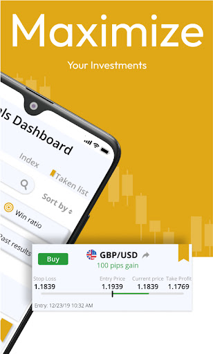 Hipster Trader -Trading View Screen 2