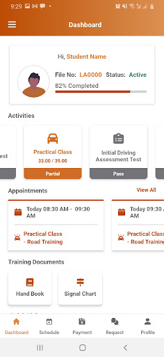 Bin Yaber Driving Institute Screen 2